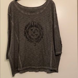 Peruvian Connection Slouchy Oversized shirt XL